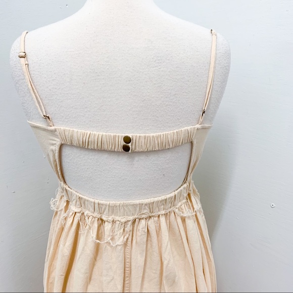 Urban Outfitters Linen Blend Raw Hem Dress - Picture 3 of 11